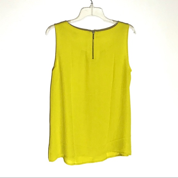 Loft Neon Sleeveless Blouse Size Medium NWT - Picture 2 of 5